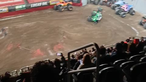 Grave Digger wipe out