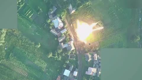 Footage of the destruction of anti-tank missile systems and transport vehicles