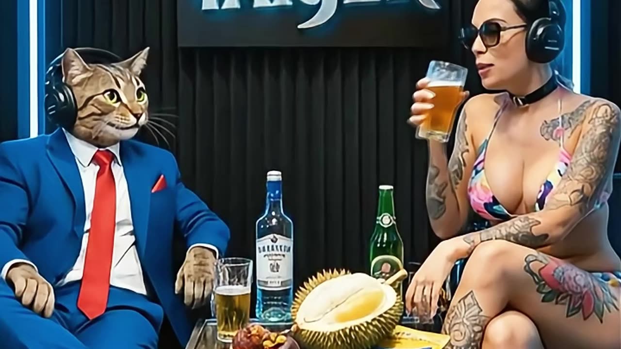 TAIGER's Catcast 🔥🐱 #aicat