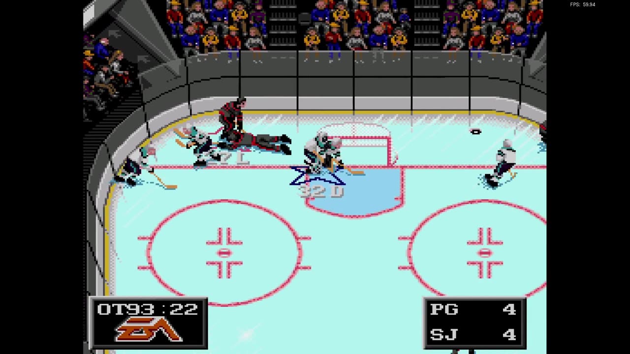 NHL '94 Franchise Mode 1992 Pre-Season G8 - Hockee (PG) at Len the Lengend (SJ)