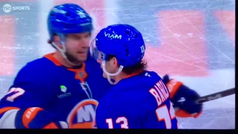 Islanders C #13 Matthew Barzal 🥅(16)🏒Slap~Shot Goal