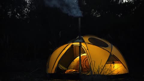 It's time for some quiet camping