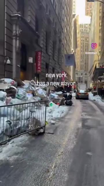 Garbage Piles Up as New Yorkers Realize Elections Have Consequences