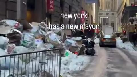 Garbage Piles Up as New Yorkers Realize Elections Have Consequences