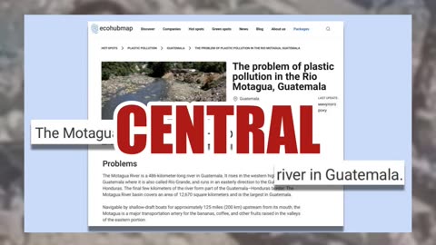 Fact Check: Video Of Floating Plastic Waste NOT In Asia -- Garbage Is On Guatemala's Caribbean Shore