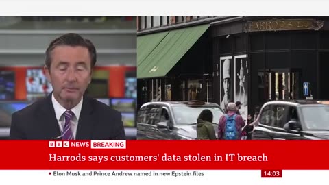Harrods says customers' data stolen in IT breach