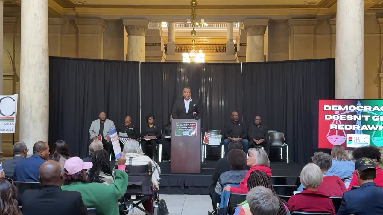 LIVE: Rally Against Redistricting at the Indiana Statehouse