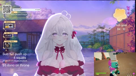 lllprincess - princess does push ups - [clip]