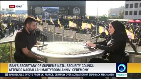 From Beirut - Pre Hezbollah chief Sheikh Naim Qassem's speech 2025-09-27