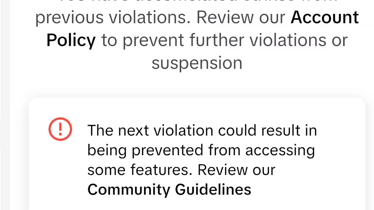 Lol tik tok strike, no strike