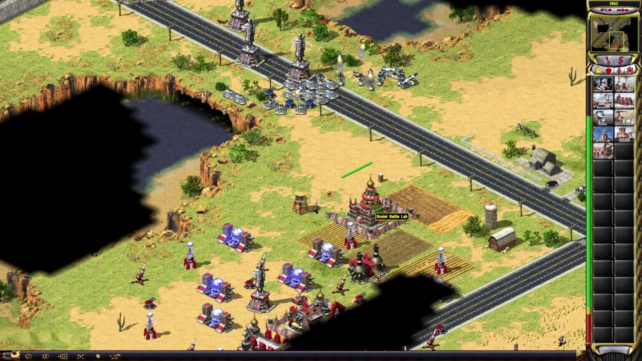 TRYING AND FAILING V3 ROCKET LAUNCHER - RED ALERT 2: YURI'S REVENGE - RA2 YR - EVERY MAP IN THE GAME