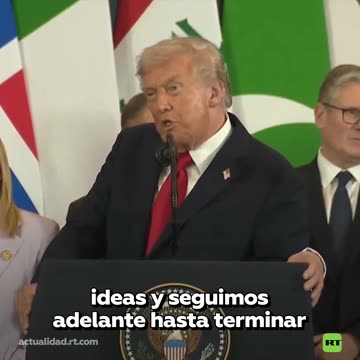 Trump ante los líderes mundiales: "Tengo un par que no me gustan, pero no diré quiénes son"