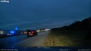 Aircraft crash-lands on Toyota on Florida highway