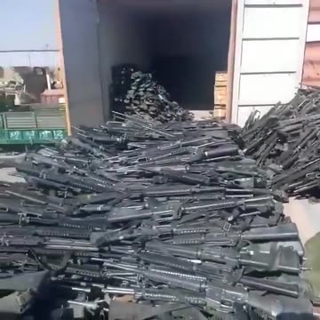 Biden left these guns with terrorists in Afghanistan while trying to disarm Americans at home