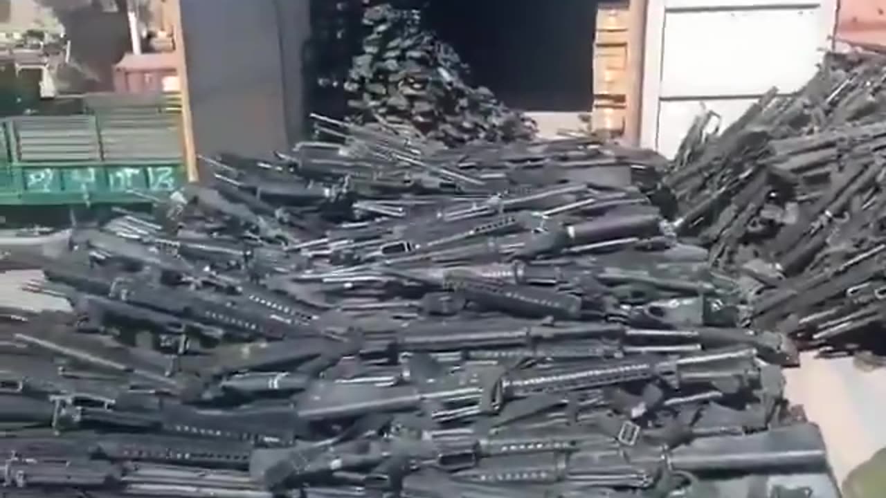 Biden left these guns with terrorists in Afghanistan while trying to disarm Americans at home