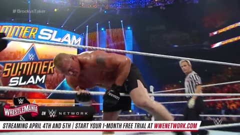 FULL MATCH - Brock Lesnar vs. The Undertaker- SummerSlam 2015