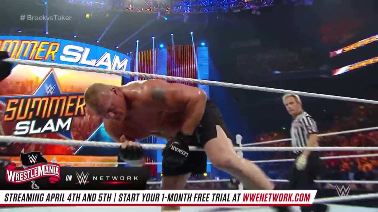 FULL MATCH - Brock Lesnar vs. The Undertaker- SummerSlam 2015