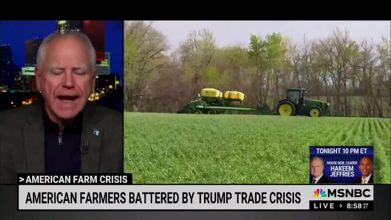 Gov. Tim Walz claims "the biggest myth is that [President Trump] understands business"