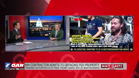 Undercover Tape EXPOSES NIH Contractor — Rips Down Trump & RFK Portraits?!