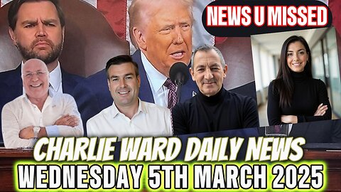 CHARLIE WARD DAILY NEWS WITH CHARLIE WARD, PAUL BROOKER & WARREN THORNTON TUESDAY 5TH MARCH 2025