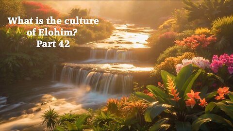 What is the culture of Elohim? Part 42