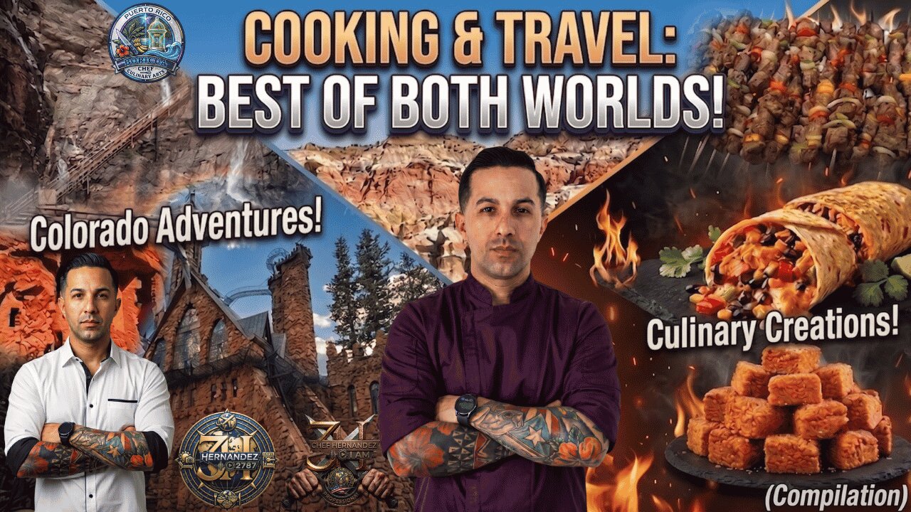 RECORDED - This is a compilation of my TRAVEL VOD & COOKING VOD (REG to Only PREMIUM STREAM)