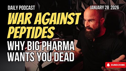 The War Against Peptides (The FDA and Big Pharma LIE)