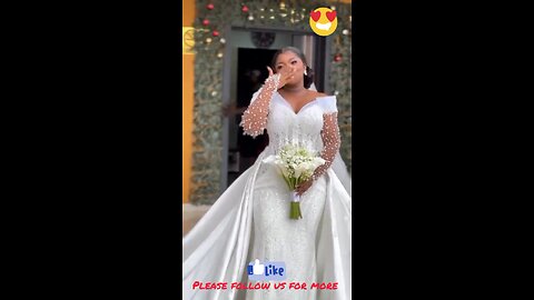 Beautiful wedding gowns display 🤩❤️