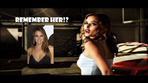 Josie Maran aka Mia - NFS Most Wanted Black Edition #ps2 #gaming