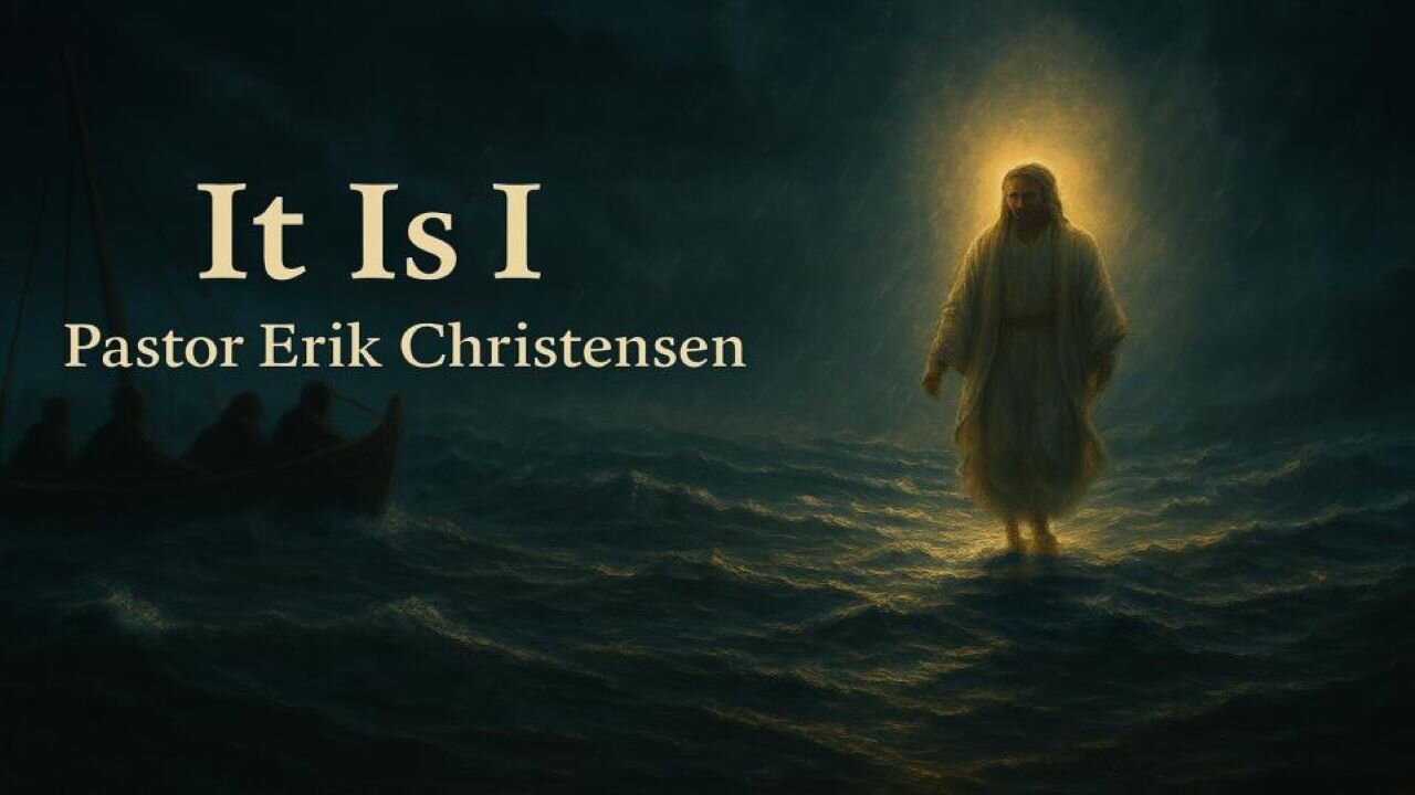 "It Is I" Pastor Erik Christensen