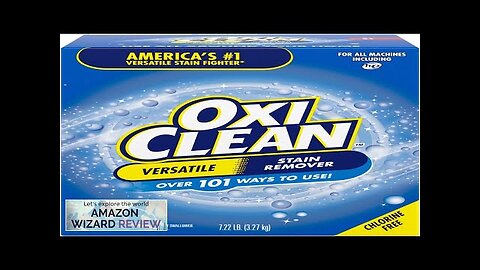 OxiClean Versatile Stain Remover Powder 7.22 lb Review