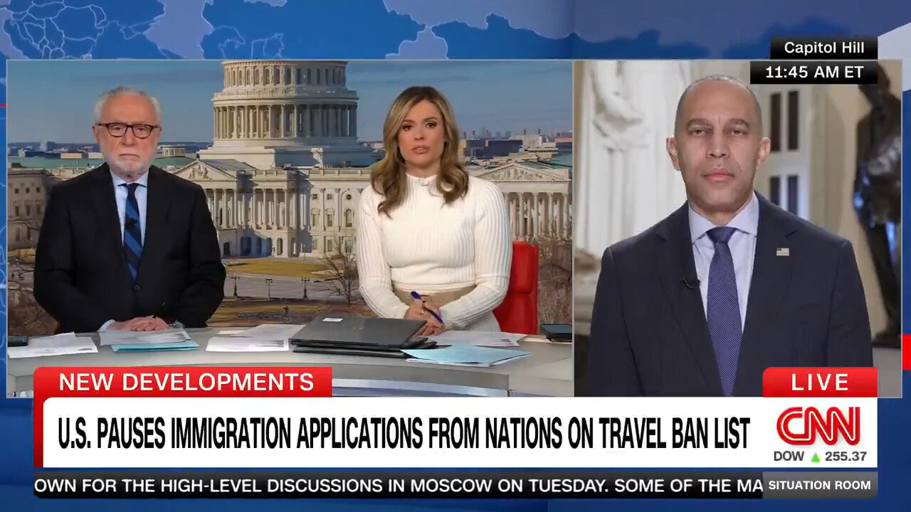 Flop Goes The Weasel: Stammering Hakeem Cant Bring Himself To Credit Trump For Securing Border