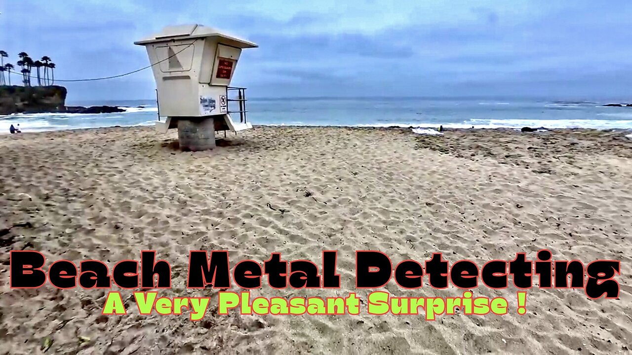 Beach Metal Detecting A Pleasant Surprise !