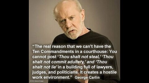 Nysc George Carlin comedy on my mind fuck those NASHOLES