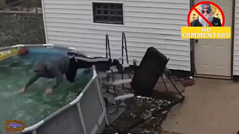 The Backyard Bellyflop Disaster! [No Commentary]