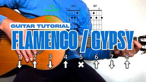 Step by step flamenco guitar tutorial