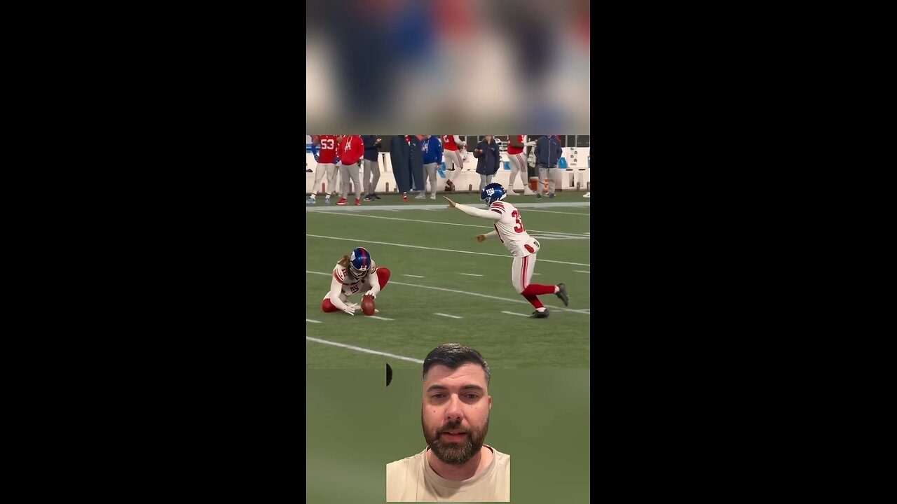 Koo botched field goal attempt