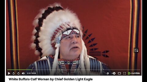 White Buffalo Calf Woman by Chief Golden Light Eagle