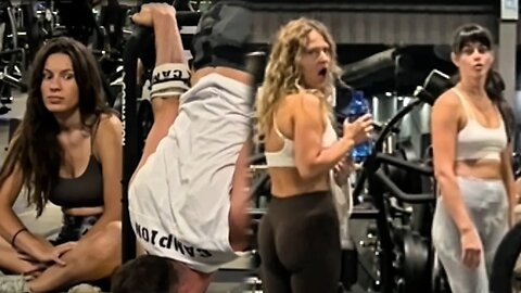🔥 Scaring People in The Gym With Calisthenics #137