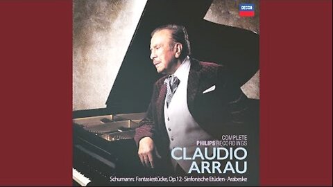 რ. შუმანი. არაბესკი დო მაჟორი. კლაუდიო არაუ / R. Schumann: Arabeske in C Major. Claudio Arrau