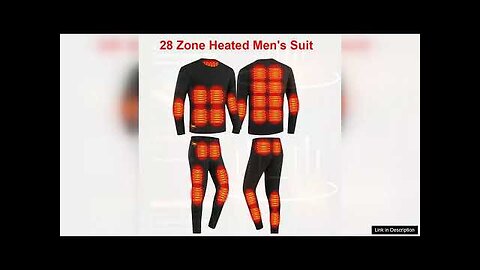 TENGOO HD-28 Heating Underwear Pant Set Thermal Long Sleeves Trousers Men Women Review