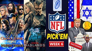 Crown Jewel PREDICTIONS | PEACE!? U.S. Government SHUTDOWN | Episode #65 - The Dragon's Den Podcast