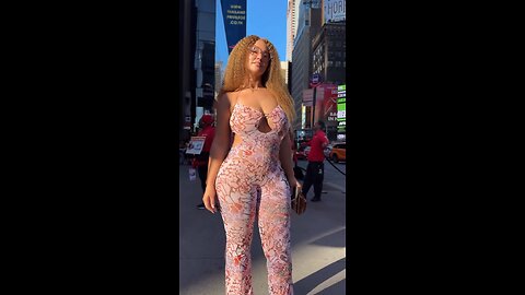 Pamala Alexandra taking a stroll