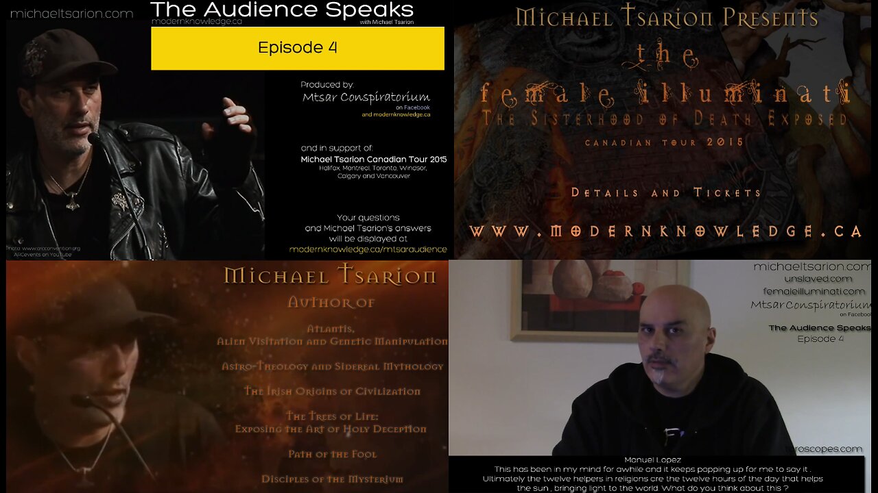 Ankh, Twelve and Dragon Family - Michael Tsarion Q & A - Episode 4