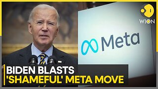 Joe Biden Slams Meta's Plan to Scrap US Fact-Checking Feature | World News | WION