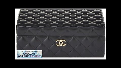 CHANEL Pre-Loved Black Quilted Lambskin Jewelry Chest Small BlackAs coveted as it is chic Review