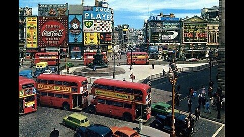 Piccadilly Circus. London, 1963