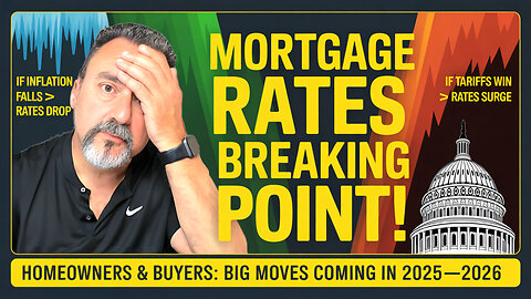 Mortgage Rates Are at a Breaking Point — Here’s What Happens Next!