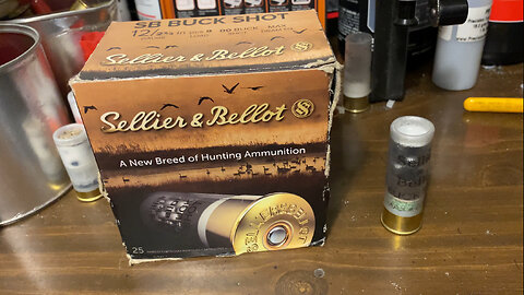 S&B 12 Gauge 9 Pellet 00 Buck - Breakdown