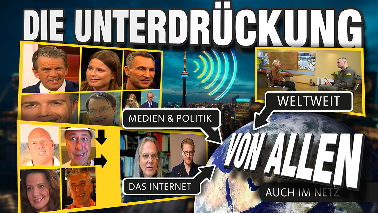 Die Unterdrückung von ALLEN - Auch im Netz! - Weltweite Ideologisierung über verdeckte Kommunikation